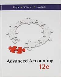 Test bank for Advanced Accounting 12th Edition