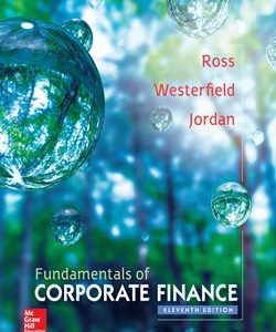 Fundamentals of Corporate Finance 11th Edition Ross Solution Manual