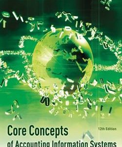 Core Concepts of Accounting Information Systems 12th Edition Simkin Test Bank