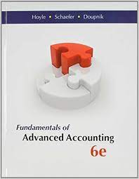 Test Bank Fundamentals of Advanced Accounting 6th Edition Hoyle Schaefer Doupnik