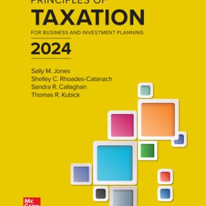 Solution manual for Principles of Taxation for Business and Investment Planning 2024 27th Edition